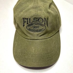 FILSON Tin Cloth adjustable Baseball Cap